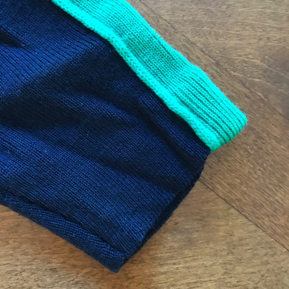 BOGNER NAVY ALPINE WOOL CREWNECK SKI SWEATER Size Small - Picture 2 of 16